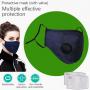 Fashion Fashionable Cotton Mouth Mask With Anti Carbon Filter