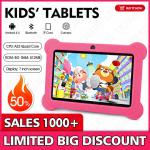 Licheers 7inch Kids Tablets PC 8GB HD Android4.4 Dual Camera WiFi Quad Core Gift