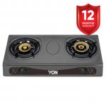 Von VAC7K202T Table Top 2 Brass Burner - Heavy Duty