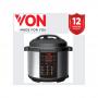 Von VSCP60MDX Pressure Cooker 1000W - 6L