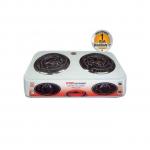 VON HPTC-21CW/VACC0224CW - Double Coil Cooker - 1200W - White..
