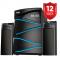 Von VES1002FS Subwoofer 2.1CH, Bluetooth, USB - 100W RMS