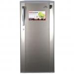 VON HRD-231S/VARS-23DHS Single Door Fridge 190L - Silver