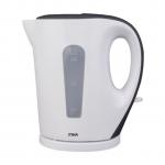 Mika MKT1105 - Electric Kettle, Plastic, 1.7L, Cordless, White & Black.