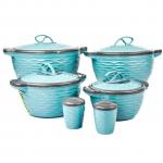Redberry Brook Insulated Casserole - Set Of 4PCS - Blue