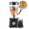 Mika MBLR402/BLX - 2 In 1 Blender With Grinder - 1.5L - Black