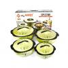 Redberry Spectra Insulated Casserole - 4PCS Set - Green