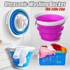 Generic Portable Mini Ultrasonic Clothes Washing Machine