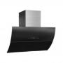 Newmatic 90cm Kitchen Robotic Wall Hood with Curved Glass and Screen Touch Button
