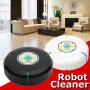 Generic Smart Vacuum Robot Automatic Floor Dust Cleaner C Black (bla