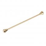 Generic Mens Tie Necktie Pin Clip Clamp Clasp Shirt Golden Closed Angle