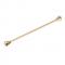Generic Mens Tie Necktie Pin Clip Clamp Clasp Shirt Golden Closed Angle