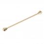 Generic Mens Tie Necktie Pin Clip Clamp Clasp Shirt Golden Closed Angle