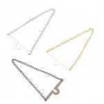 Generic 3 Pieces Fashion Single Loop Tie Tack Chains Necktie Links MenBoy