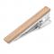 Generic Men Retro Classic Wooden Simple Necktie Tie Wedding Bar Clasp Clip