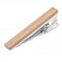 Generic Men Retro Classic Wooden Simple Necktie Tie Wedding Bar Clasp Clip