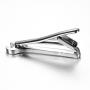 Generic Wrench Shape Metal Tie Clip Holder Clasp Mens Bar Pin Plain Silver