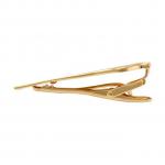 Generic Gentleman Gold Metal Wing Necktie Ties Clip Bar Clasp Practical Plain