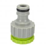 Generic 3Pcs 1/2 And 3/4 Inch ABS Garden Tap Adapter Female Washing