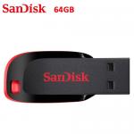 Sandisk Cruzer Blade Flash Disk: 64GB