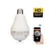 Panoramic Camera HD CCTV Bulb