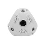 Fisheye 1080P IP WiFi Camera 360 Degree Camera - White