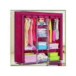 Portable Wardrobe - 3 Columns -wooden