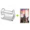 2 Layer Stainless Dish Drainer + Free Knife Set