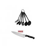 6 Piece Non-Stick Cooking plus Free Kitchen Knife