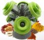 6pcs Silicone tree spice rack salt and pepper cruet condiment set seasoning bottle rack
