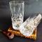 Water glasses silver flower