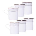 Bone china cup normal with small line