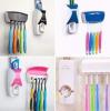 Tooth paste and toothbrush holder