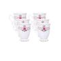 Generic Fashionable Bone China Tea/Coffee Cup - 6pcs