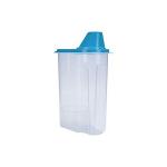 Plastic Kitchen Food Pasta Cereal Grain Storage Container Box - Blue
