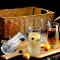 Long diamond glasses