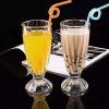6 pieces milkshake glasses
