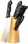 Black handle knife