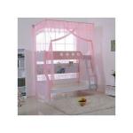 Generic Double Decker Mosquito Net Free Size- (Pink)