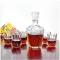 Whisky decanter with 6 glasses