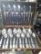 24pcs stainless steel spoons in a briefcase