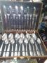 24pcs stainless steel spoons in a briefcase