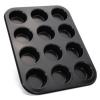 12 Cup Carbon Steel Muffin Cupcake Tray