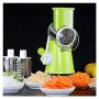 Manual Vegetable Rotary Cutter, Grater, Grinder, Shredder & Slicer