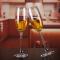 6pcs Champagne goblet glass