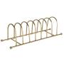 Generic 6 Slot Gold Plate Rack