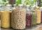 2kgs glass jars 3pcs