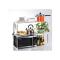 Generic Microwave Oven Shelf Rack - Silver
