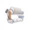 Generic Stainless Steel Dish Rack 2 Tier - Space Saver Dish Drainer Drying Holder Sliver