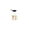 Generic Non Stick Pan + Wooden Utensils Set